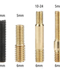 Four adapters included with Short Carbon Fiber Car Antenna Mast 4.7 Inch Replacement With 6Mm Thread Adapter For Most Cars.