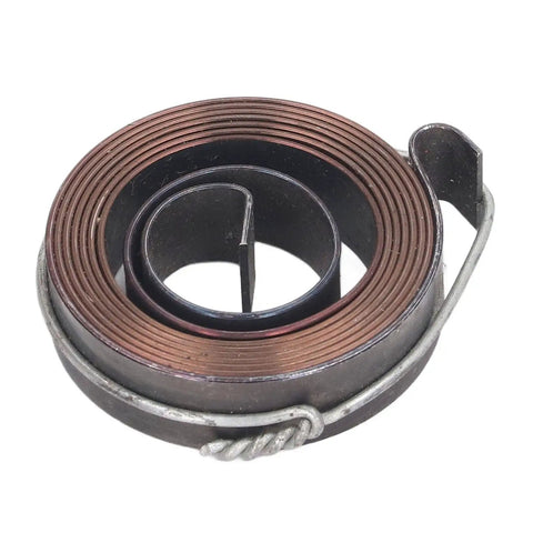 Return Coil Spring For Drill Press Two Pack Bench Vertical Or Horizontal Drills Easy Install Premium Spring Steel With Plating Oxidation Resistant Drill Press Accessory Industrial Grade close-up view of single coil spring.