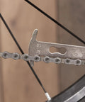 Chain Wear Checker Tool for 7 to 12 Speed Chains, Quick Indicator of 0.75 Percent or 1 Percent Stretch in use on bike chain.