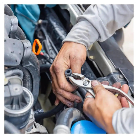 10Pcs 65Mn Steel Spring Hose Clamps Set For Car Fuel Lines Durable Low Profile Gray 7mm No Fuss DIY Install