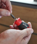 Compact Stubby Screwdriver With Six In One Torx Bits T8 T10 T15 T20 T25 T30 Soft Finish Cushion Grip For Comfort Maximum Control