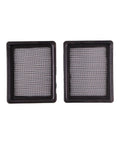 2 Pack Dust Panel Filter 1037822 Pro Grade Replacement Compatible With Tennant Nobles EZ Rider HP shown in black frame.
