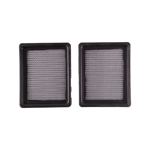 2 Pack Dust Panel Filter 1037822 Pro Grade Replacement Compatible With Tennant Nobles EZ Rider HP shown in black frame.