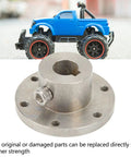 Heavy Duty 14mm Stainless Steel RC Shaft Coupling With Chain Slot And Flange Connector For RC Hobby Parts showing a detailed flange connector.
