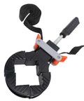 Kickass Picture Frame Clamp With Thirty Two Foot Nylon Strap And Quick Tension Woodworking Band for DIY assembly and cabinet making.