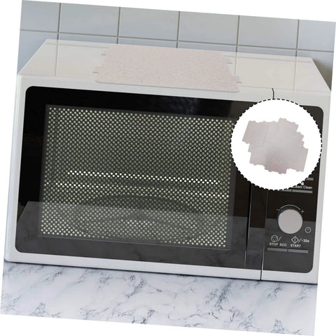 Microwave Waveguide Cover Mica Sheet Heat Insulation Guard For High Temperature Resistance displayed on microwave top.