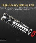 High Performance A23 Batteries 6 Pack 12V Alkaline Power For Garage Door Remote Home Security Keypads Smart Locks And Battery Toys Rock Solid Built Different, showing a high-density battery cell components.