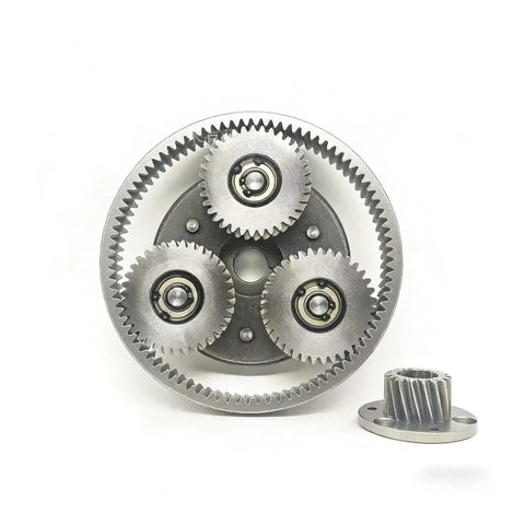 47.5x12mm Oblique Planetary Gear 35T Helical Gear With 8mm Bearings Nylon And Steel Construction For Electric Bike Hub Motor Replacement Parts