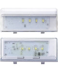 Two Pack Refrigerator LED Light Kit With W10515058 And W10515057 Quick Install Tapered Lens And Bezel For Whirlpool Kenmore