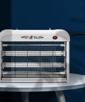 Indoor Electric Bug Zapper 2800V With 20W Blue Light Attractant Plug In Pest Killer for mosquitoes and flies on table