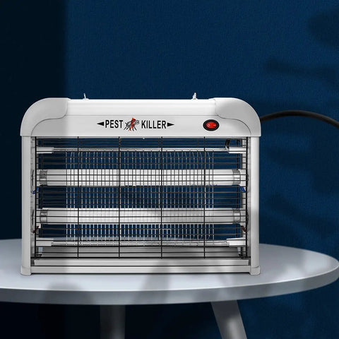 Indoor Electric Bug Zapper 2800V With 20W Blue Light Attractant Plug In Pest Killer for mosquitoes and flies on table