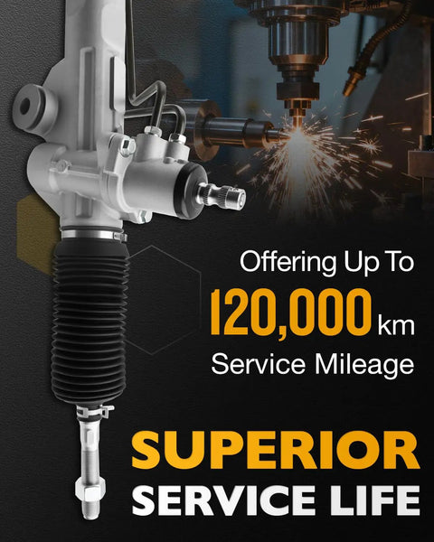 Heavy Duty Hydraulic Power Steering Rack And Pinion Replacement For 2000 2006 Toyota Tundra and 2001 2007 Sequoia mileage image