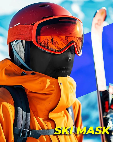 Cooling Balaclava Face Mask With Glasses Holes For Men And Women Stay Cool Summer Ice Silk Fabric Breathable UV Sun Protection