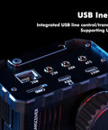 USB interface of High-Performance SDR HF Transceiver With 50 MHz Coverage Full Mode Operation Built-In Battery And Auto Antenna Tuner 24-Bit Sampling Rugged Ham Radio Rig For Home Or Field