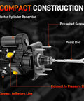 Diagram of Hydraulic Power Brake Booster For Ford Excursion 2000 2005 And F Series Super Duty Trucks 1999 2004 with labeled components
