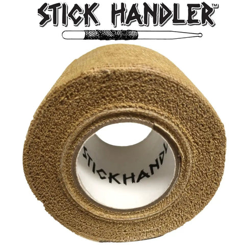 Topshelf Tan Drumstick Grip Tape Woven From Soft Cotton Gauze, anti-slip roll for drummers, 1.5inx38mm, 30ft length.