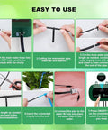 Step-by-step guide on setting up Solar Drip Irrigation System With Timer For Garden, Patio And Raised Beds