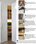 Installation steps for Two Pack Bifold Door Hardware Kit For Closets And Folding Doors Includes Top And Bottom Pivots 7/8 Inch Guide Wheels 3/8 Inch Pivots Top And Bottom Brackets And All Mounting Screws For An Easy No Hassle Pocket Door Replacement.