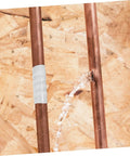 Two-Pack Flexible Seal Tape For Plumbing Repairs, Self-Adhesive Rubberized Silicone Sealant Tape on copper pipe leak