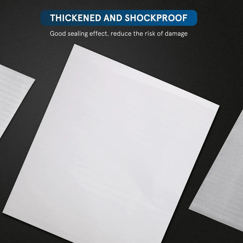 Epe Foam Wrap Sheets Cushion Wrap Packaging Material, 100 Pcs, for Dishes and Glasses, thickened shockproof white sheets