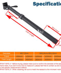 Specification chart for Cableless Hydraulic Dropper Seatpost Dope 27.2 Millimeter Diameter 450 Millimeter Length 120 Travel For MTB Ebike And Road Bikes Easy Install Upgrade Today.
