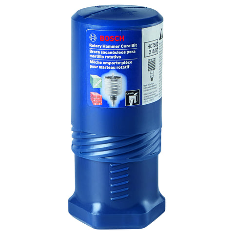 2-5/8 Inch Two Piece Rotary Hammer Core Bit With Wave Design For Up To 40 Percent Faster Drilling, Carbide Tipped Centering Bit