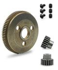 Beefed Up Heavy Duty Steel Spur Gear Set 48P 86T with 19T and 21T pinions for 1/10 Traxxas Slash 2WD RC cars