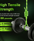 Weed Wacker String Replacement Kit For Ryobi Trimmers 0.080 Inch 11 Ft Spools Pack highlighted with tensile strength of 100 lbs.