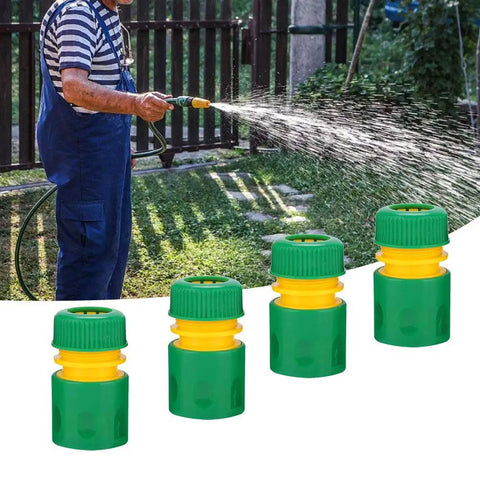 Fix Your Leaking Hose Fast With This Ultimate 10 Piece Garden Hose Repair Kit Featuring Durable 1/2 Inch Quick Connect Fittings For Irrigation, Lawn Watering, And Car Wash That Totally Slaps. 1/2 inch polypropylene hose connectors for garden watering