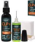 4 In 1 CLP Gun Lubricant Kit With 2 Oz Fine Mist Sprayer And 1 Oz Needle Oiler, Cleaning Patches And Swabs, Rust Preventative Solvent