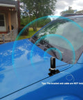 Dual Band Vehicle Mobile Ham Radio Antenna With NMO Mount for Car Truck and Marine Radios, VHF 136-174 MHz UHF 400-470 MHz
