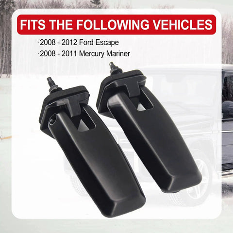 Ford Escape Rear Liftgate Window Hinge Set Left And Right Replacement For 2008 2012 Mercury Mariner 2008 2011 shown