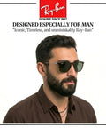 Square Shape Dope Non Polarized Sunglasses For Men With Dark Green Lenses worn by man, modern and versatile for formal wear.