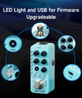 Pocket Sized Guitar Synth Pedal With Seven Polyphonic Tones, Individual Arpeggiator, Seven Preset Slots, and controls
