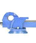 Heavy Duty 6 Inch Bench Vise With Anvil And 360 Degree Swivel Locking Base For Clamping Tools Built From Tough Steel 5.9 Inch Jaw Opening