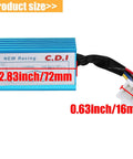 Racing 5 Pin AC CDI Box For GY6 Engines 50cc To 150cc Fits Scooters ATVs Go Karts Mopeds Quad Dirt Bikes Pit Bikes Chopper XR50 CRF50 139QMB 152QMI 157QMJ Performance Ignition Module with dimensions 2.83 inches by 0.63 inches