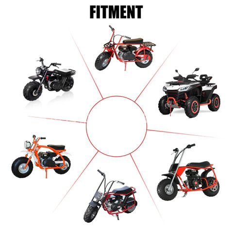 7/8 Inch Twist Throttle Handlebar Grips With Cable Kit For 110 125 150 200 250cc Dirt Pit Bikes Universal Fit Includes Twist Throttle, Grips, And Cable For Smooth Acceleration And A Kickass Ride