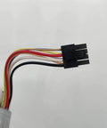 Wiring connector of Beefy Torque Brushless DC Servo Motor With Hall Encoder Feedback visible in close-up.
