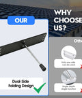 Fifteen Point Seven Inch Heavy Duty Sheet Metal Folding Hemming Tool Dual Side Bender shown with dual-side design for versatility.