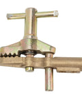 Heavy Duty Welding Ground Clamp With 800 Amp Brass Iron Build, Robust Secure Connection Tool For Reliable Soldering And Tough Welding Jobs That Never Fade Or Corrode, brass clamp with sturdy jaws