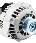 Beefed-Up 105A CW 6-Groove Pulley Alternator For Silverado CK Trucks 2000-2004 4.3L 4.8L 5.3L 6.0L High-Output Replacement