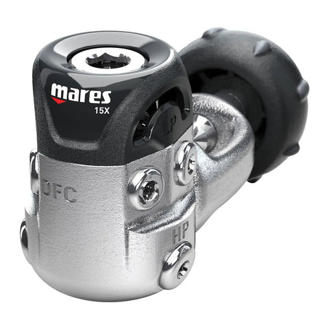 Rover 15X Scuba Regulator Set With First And Second Stage Included Balanced First Stage Dynamic Flow Control component detail