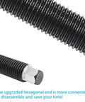 Close-up of Harmonic Balancer Install Tool For GM V8 LS Engines With Thrust Bearing And Wrench Flats Crank Pulley Installer