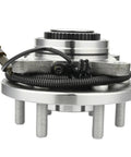 4WD Front Wheel Bearing Hub Assembly For Ford F150 2015 2016 2017 With 6 Lug Bolts And ABS Sensor, side view