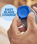 Hand holding a 12V Brushless Cordless Oscillating Multi Tool showing easy blade change feature for smooth use. Knock Out Any Weekend Upgrade Without Breaking A Sweat Grabbing This 12V Brushless Cordless Oscillating Multi Tool Featuring Smart App Selector And Quick Accessories For Smooth Cutting Sanding And Demo Work.