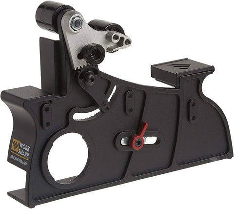 Blade Grinder Attachment For Ken Onion MK1 Knife And Tool Sharpener, Adjustable 10 To 35 Degree, 4 Pulley System, Pro Grade Belts Included, 1 X 18 Inch Engineered Abrasive Belts, Attachment Only, Not Compatible With MK2