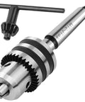 MT2 Drill Chuck For Lathe With JT33 Morse Taper Two Arbor And Chuck Key high-speed steel drill press component for metalworking