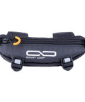 Zigzag Handlebar Bag 1.5 Liter Black Windshield Pouch For Motorcycles Dirt Bikes And Snow Bikes, compact storage solution
