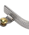 Close-up of Roping Spurs For Cowboy Boots, Western Stainless Steel Horse Spurs With Brass Gear Decoration