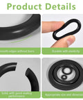 Ten Piece Sprayer Seal Rings Kit With NBR Rubber O Rings And Gaskets Replacement For Most Garden Pressurized Hand Sprayers Fits 1L 3L 5L 8L Units Durable Pump Repair Parts DIY Friendly Multi Size Seal Kit, NBR rings and gaskets shown in sizes